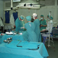 Operating room in Arabic
