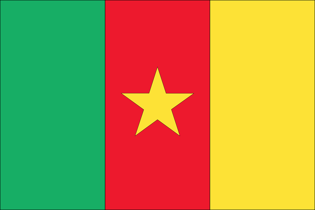 flag, country, cameroon