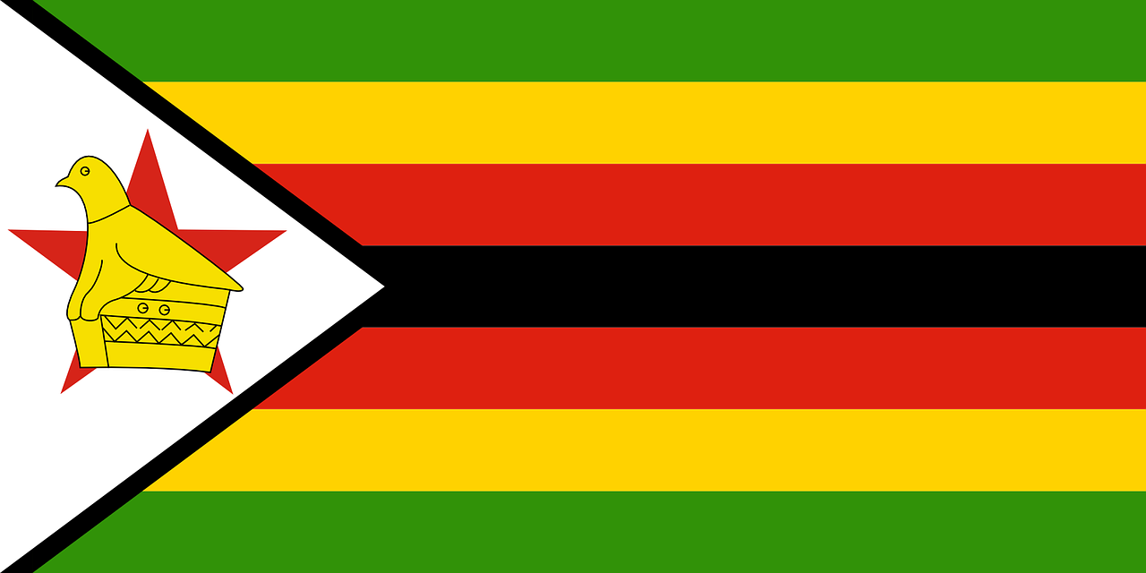 zimbabwe, flag, national