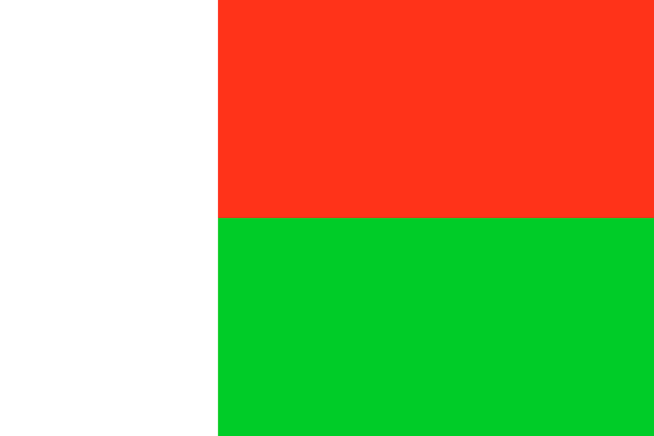 madagascar, flag, national