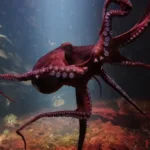 octopus, sea life underwater, ocean